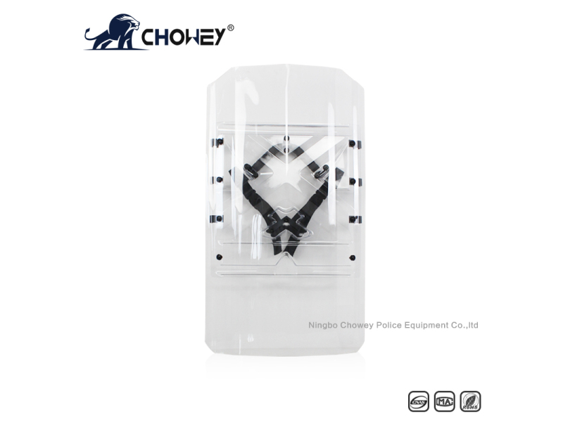Polycarbonate Czech Shield Both Hand Useable Customized LOGO Available AS2068